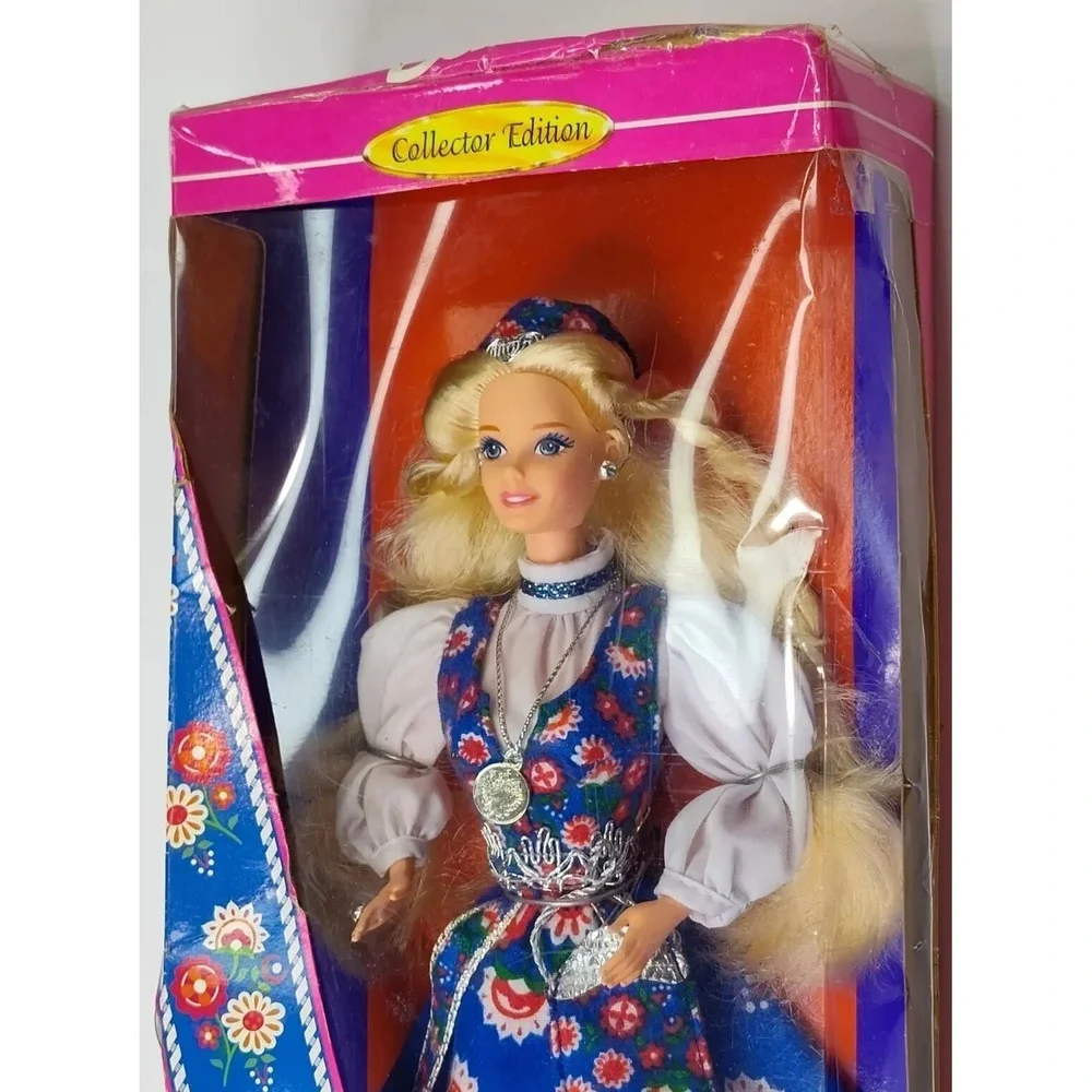 Barbie Norwegian‎ Dolls of World 1995 Mattel Vintage Some Changed B31.5GA1057